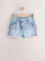 Шорты джинсовые для девочки Next E35-575, Голубой