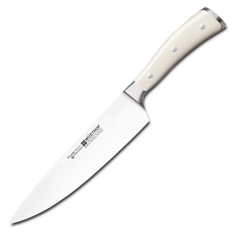 Нож поварской Шеф 20см Wuesthof Ikon Cream White
