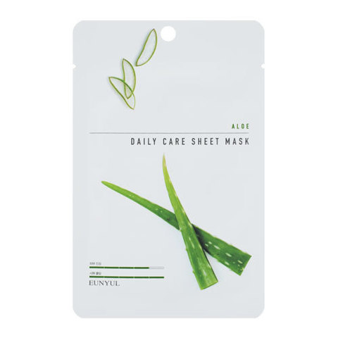 Eunyul Aloe Daily Care Sheet Mask - Тканевая маска для лица с экстрактом алоэ