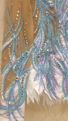 Купальник для художественной гимнастики б/у р.32