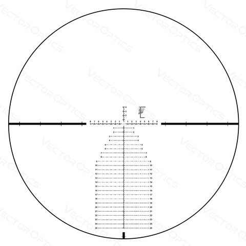 Vector Optics Continental x6 5-30x56 MBR Ranging FFP ED Zero Stop 34mm