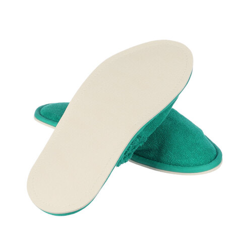 Домашние тапочки Abyss & Habidecor Кристин 230 зеленые