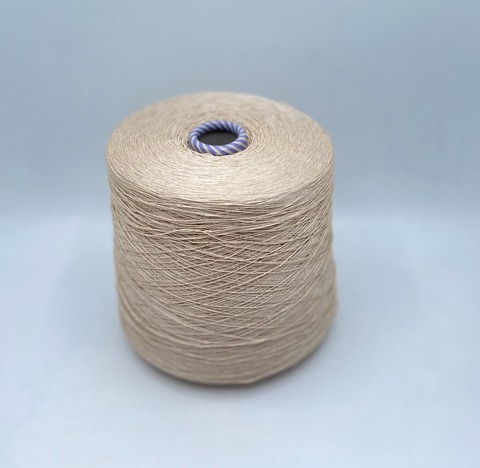 Filati Buratti (пр.Италия),art.Schappe ,1500м/100гр,100%Шелк Шаппе ,цвет -Бежевый, арт.27321