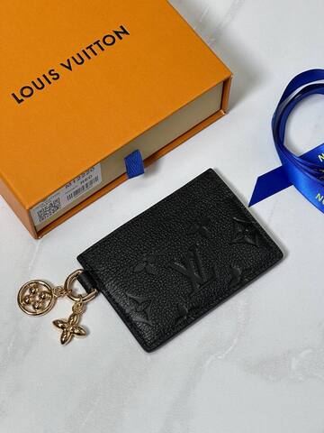Держатель для карт Louis Vuitton Charms, черный