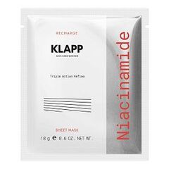 KLAPP Cosmetics Маска для лица | Niacinamide Sheet Masken