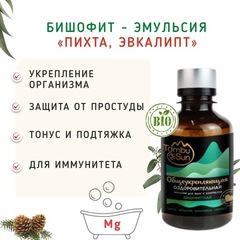 Бишофит «Пихта, эвкалипт, серебро»/200 мл
