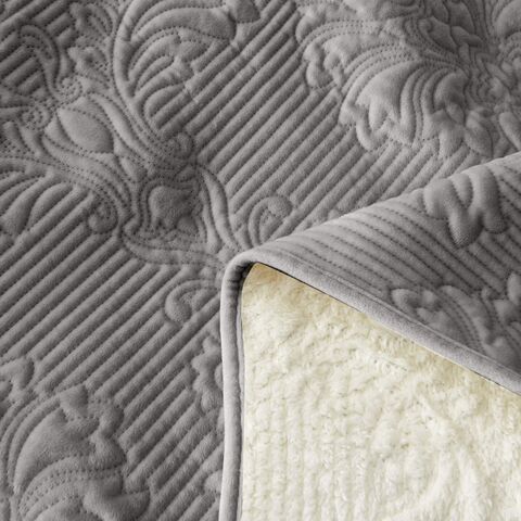 Плед 160х220 Sofi De MarkO Вивальди темно-серый