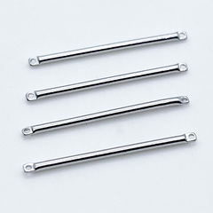 Коннектор Палочка, цвет серебро, размер 30*1,5 мм, цена за 1 шт