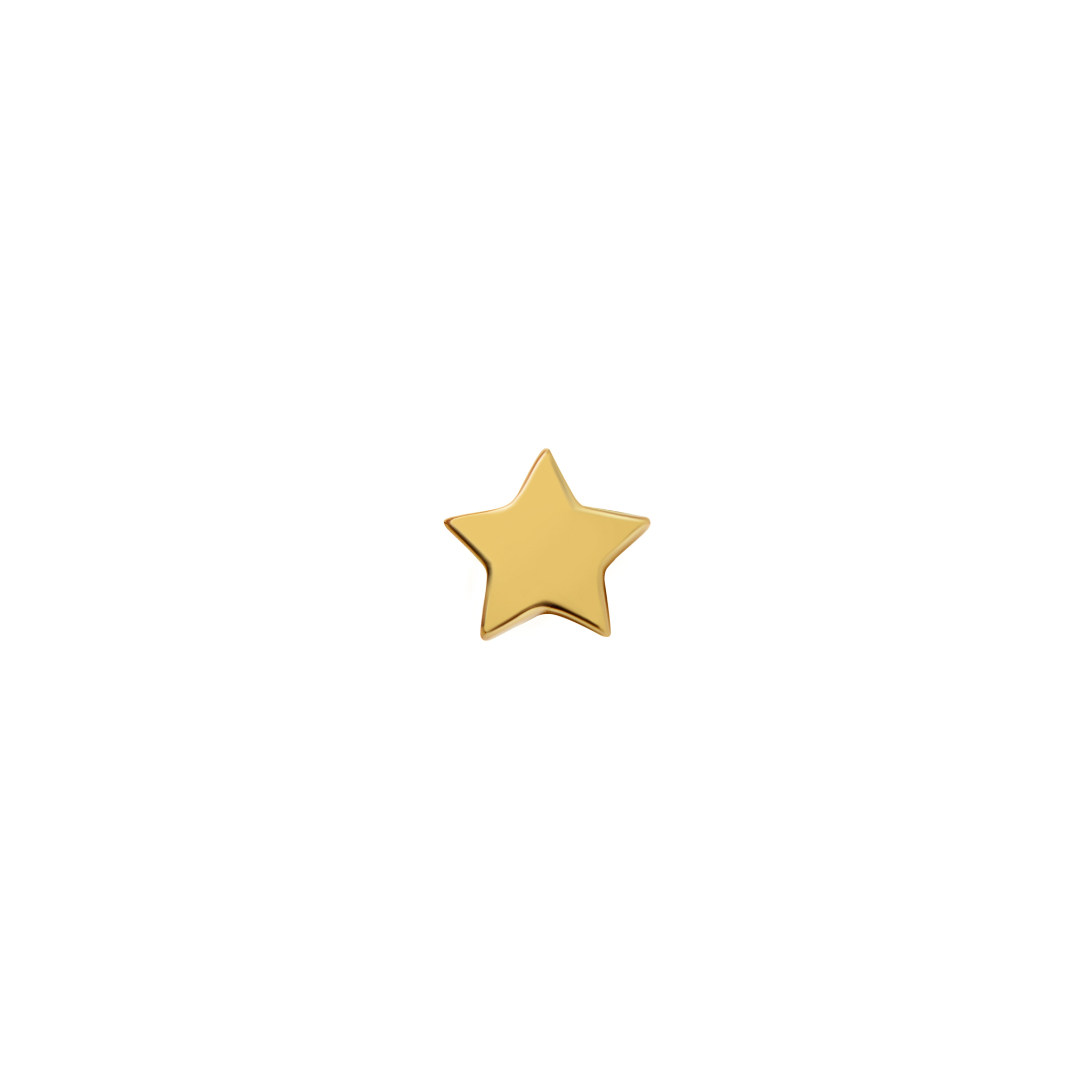 DÉJÀ VU Моносерьга Gold Star Earring