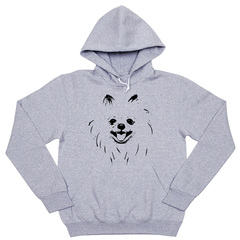 Толстовка "Шпиц - портрет"