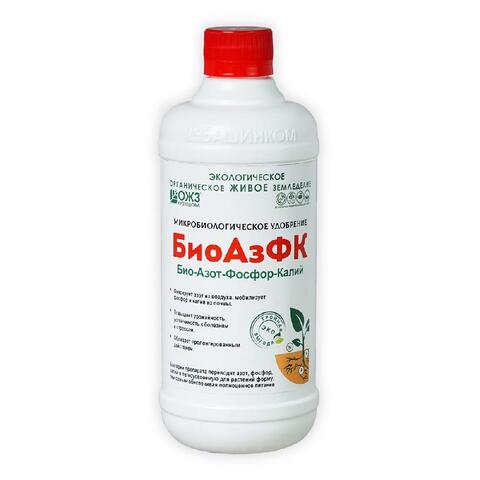 БиоАзФК, микробиологическое удобрение, жидкость, 0,5л