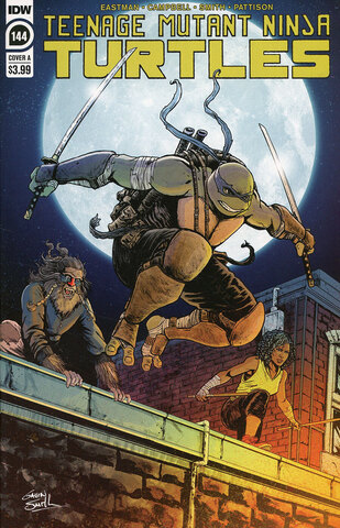 Teenage Mutant Ninja Turtles Vol 5 #144 (Cover A) (с автографом Gavin Smith)