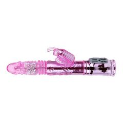 Вибратор-бабочка Throbbing Butterfly - 29,5 см. - 