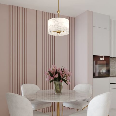 Подвесной светильник Eurosvet Brume 60174/3 латунь