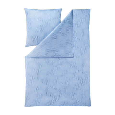 Постельное белье 1.5 спальное Estella Pippa taube голубое