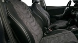 Авточехлы "ТРАНСФОРМЕР". Индивидуальный пошив для Volkswagen Bora. Экокожа. Алькантара.