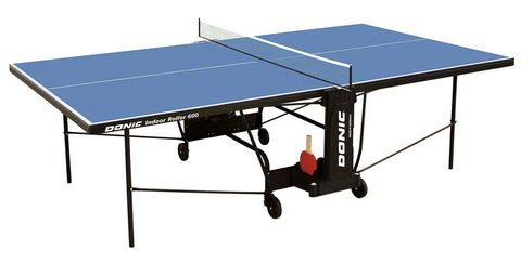 Теннисный стол для помещений Donic Indoor Roller 600 синий