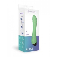 Вибратор Altas, цвет салатовый (SOLAR)