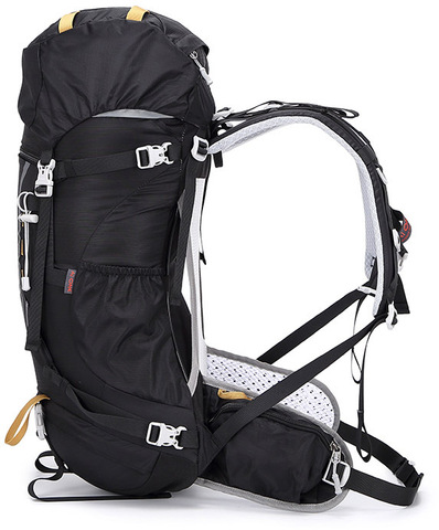 Картинка рюкзак туристический Ai One 8109S black-yellow - 6