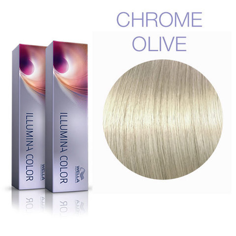 Wella Professional Illumina Color Opal Essence Chrome Olive (Оливковый хром) - Стойкая краска для волос