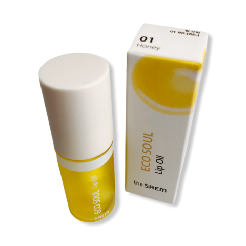 the SAEM ECO SOUL Lip Oil 01 Honey 35ml