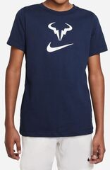 Детская футболка Nike Court Dri-Fit Tee Rafa - obsidian