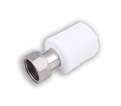 VALFEX Муфта PPR комб. с накидной гайкой Ø-25х1" (20/100)