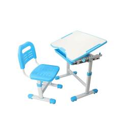 Комплект растущей детской мебели Fundesk Sole парта + стул + выдвижной ящик