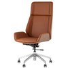Кресло руководителя Crown коричневое