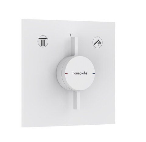 Hansgrohe 75417700 HG 75 417 700  DuoTurn E Смеситель для ванны, однорычажный, для 2 потребителей, скрытого монтажа, мб