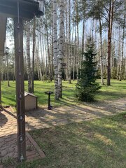 Дождевая цепь «Колокольчики на кольцах», серебряный