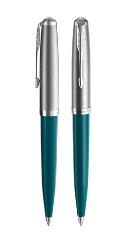 Ручка шариковая Parker 51 Core, Teal Blue CT (2123510)