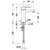 Duravit A.1 Смеситель для раковины на 1 отв., цвет: хром A11020002010