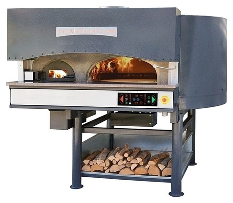 Печь для пиццы Morello Forni MRE110 на дровах/электрика