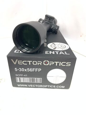 Vector Optics Continental x6 5-30x56 MBR Ranging FFP ED Zero Stop 34mm