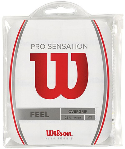 Намотки теннисные Wilson Pro Sensation 12P - white
