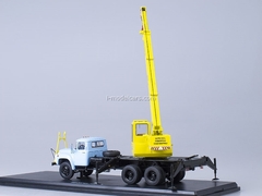 ZIL-133GYa KS-3575A Truck Crane yellow-blue Start Scale Models (SSM) 1:43