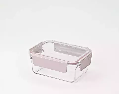 Контейнер Glasslock MRRT-039P Sandy pink (390ml; -20/+220℃; прямоугольный)