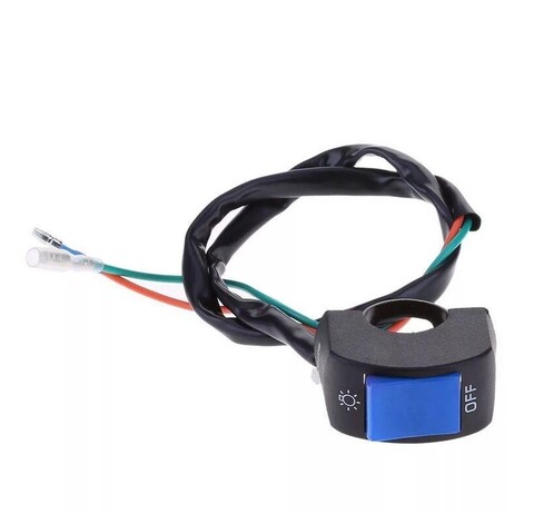 Кнопка включения фары с креплением на руль SM-PARTS
