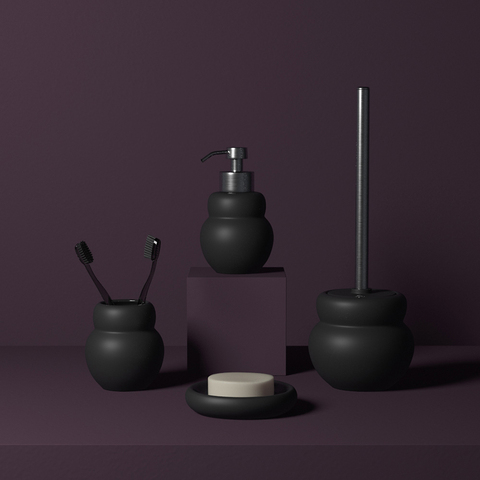 Диспенсер для жидкого мыла 420мл Bergenson Bjorn Bath Markl черный