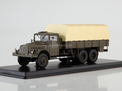 Tatra 111R flatbed truck with awning khaki-beige 1:43 Start Scale Models (SSM)