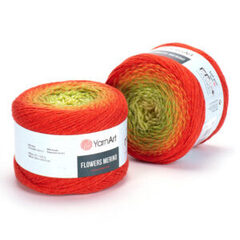 FLOWERS MERINO YarnArt 539