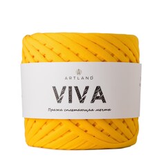 Трикотажная пряжа Viva, 100% х/б, 300 гр, 100 м, жёлтый