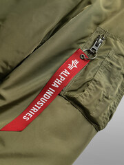 Бомбер Alpha Industries MA-1 Oxford Logo OG-107 Green (Зеленый)