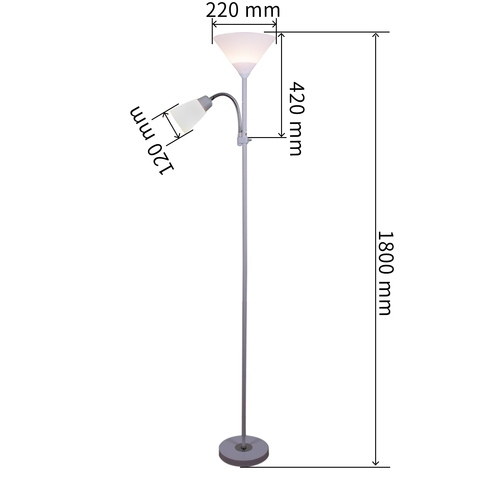 Светильник напольный Reluce - Белый - купить 2