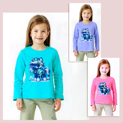 Лонгслив хлопок д (5-8) 251030-TR1015