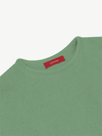 Джемпер оверсайз из мягкой шерсти