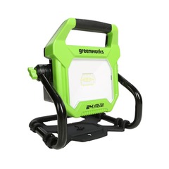 LED-прожектор Greenworks G24WL 24V (2000Лм) с гибридным питанием, без АКБ и ЗУ
