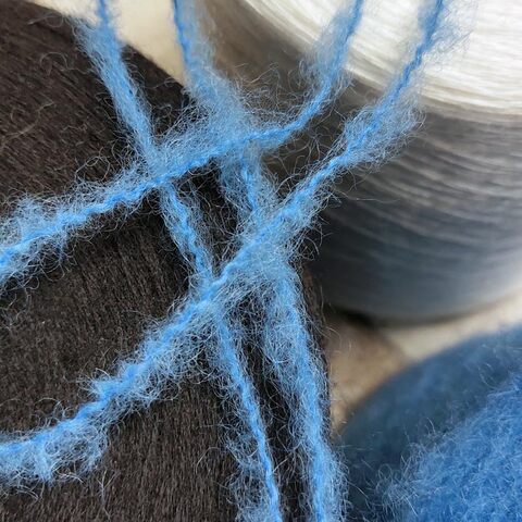 Меринос с мохером POLIPELI ITACA 200 светло-синий