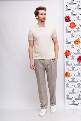 ANTONY MORATO Поло на пуговицах из хлопка с вискозой